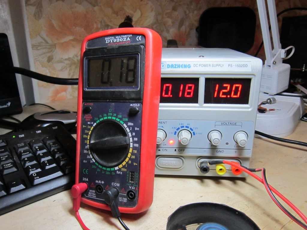 измерение силы тока с помощью мультиметра